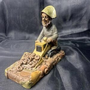 Vintage Tom Clark Gnome Figurine "Bobcat" Cairn Studio 1990 Retired Sculpture